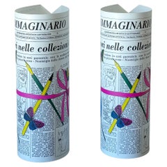 FORNASETTI Pair of L'Immaginario Table Lamps by Fornasetti