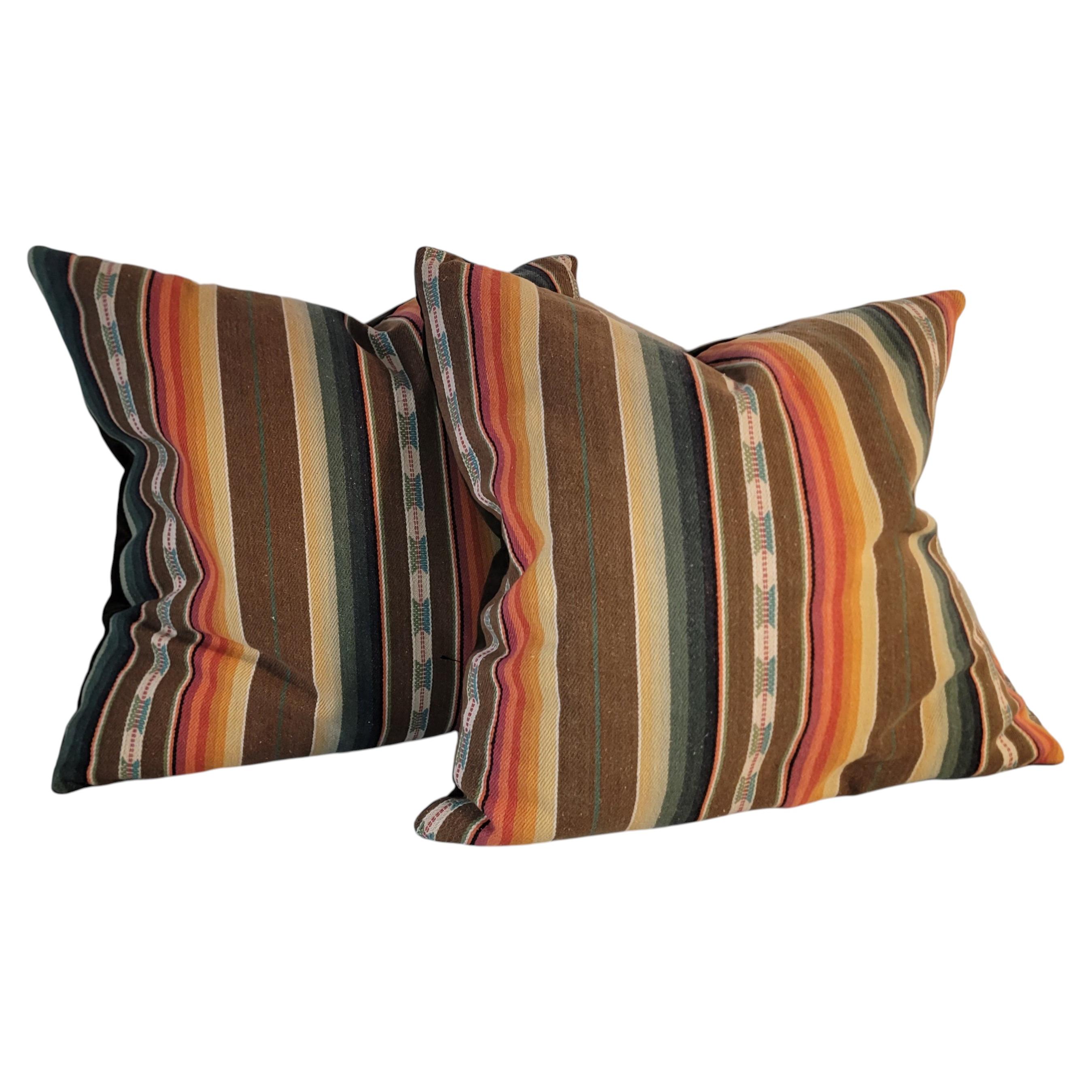 Lot de deux coussins en lin « Serape » - Ralph Lauren