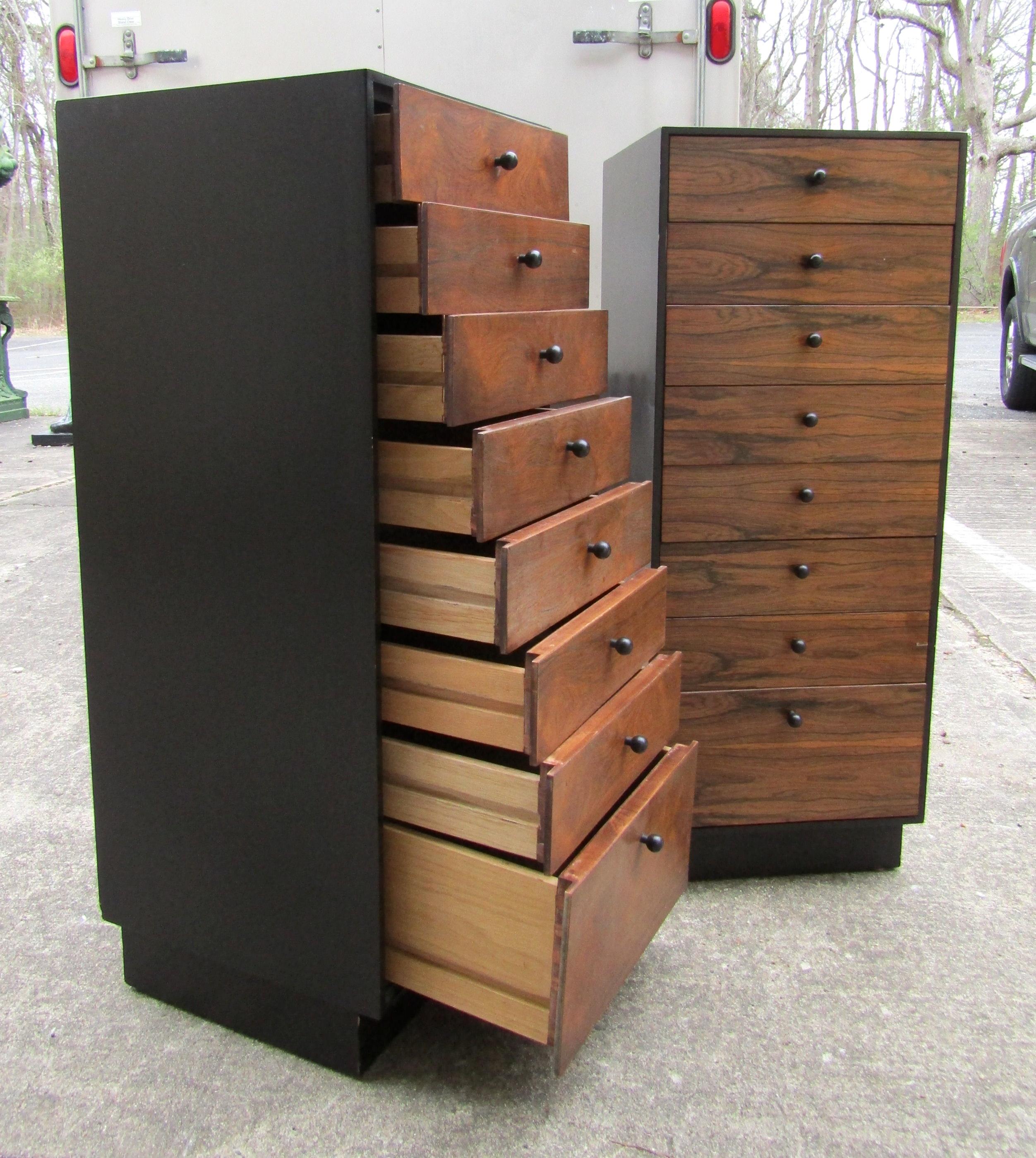 Mid-20th Century Pair of Lingerie Chest by Founders