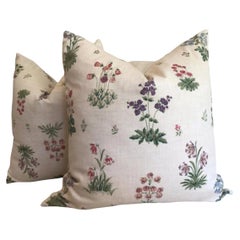 Coppia di cuscini Lisa Fine "Vita" in un bellissimo colore Nature