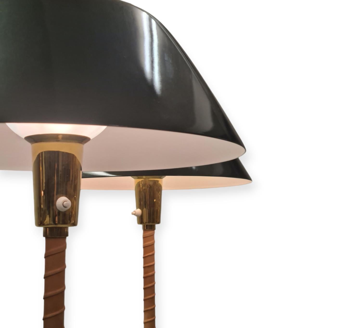 Scandinavian Modern Pair of Lisa Johansson-Papé Ihanne Floor Lamp, Orno for Stockmann 1960s For Sale