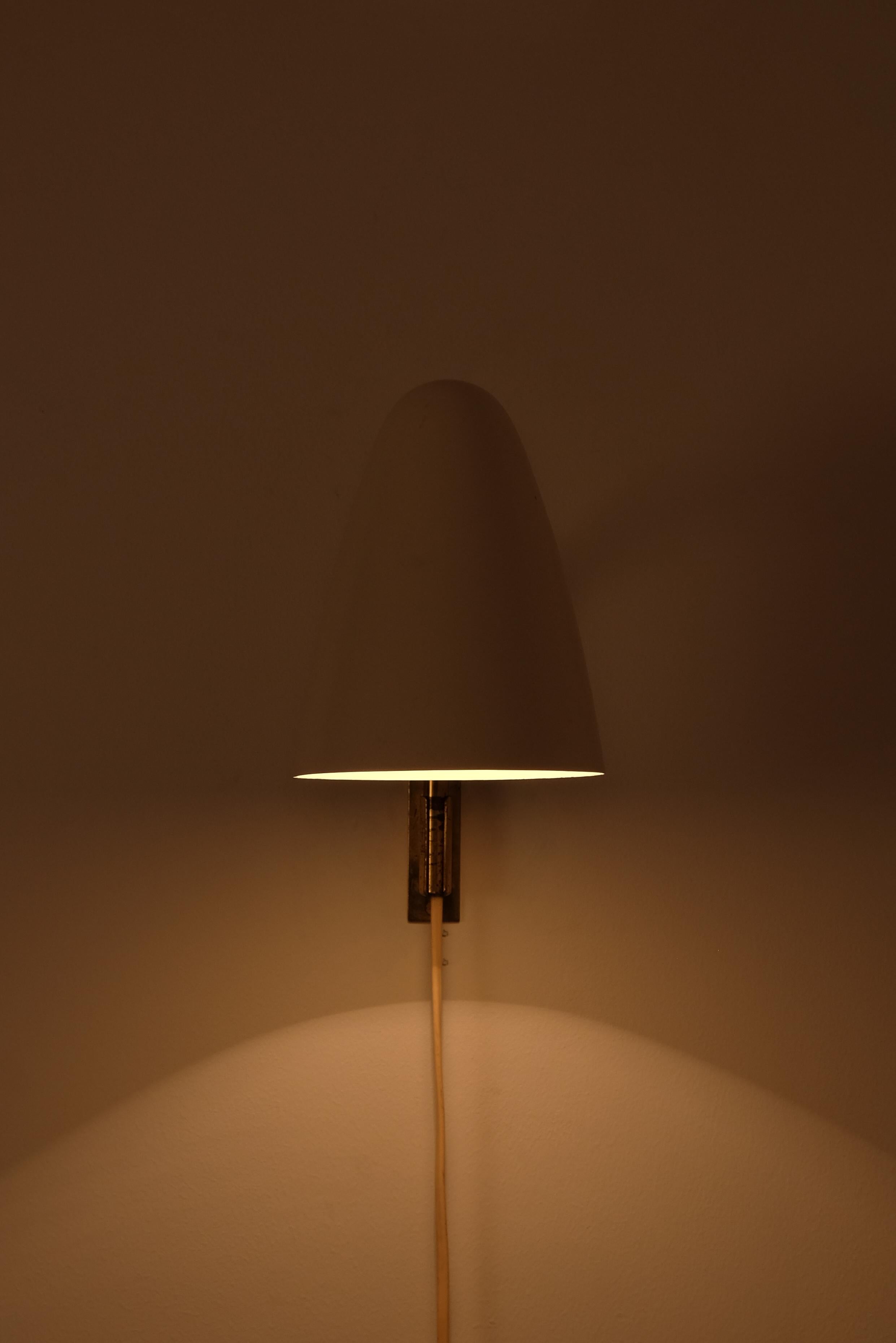 Pareja de apliques Lisa Johansson-Papé de Orno, años 50 en Bueno estado para la venta en Stockholm, SE