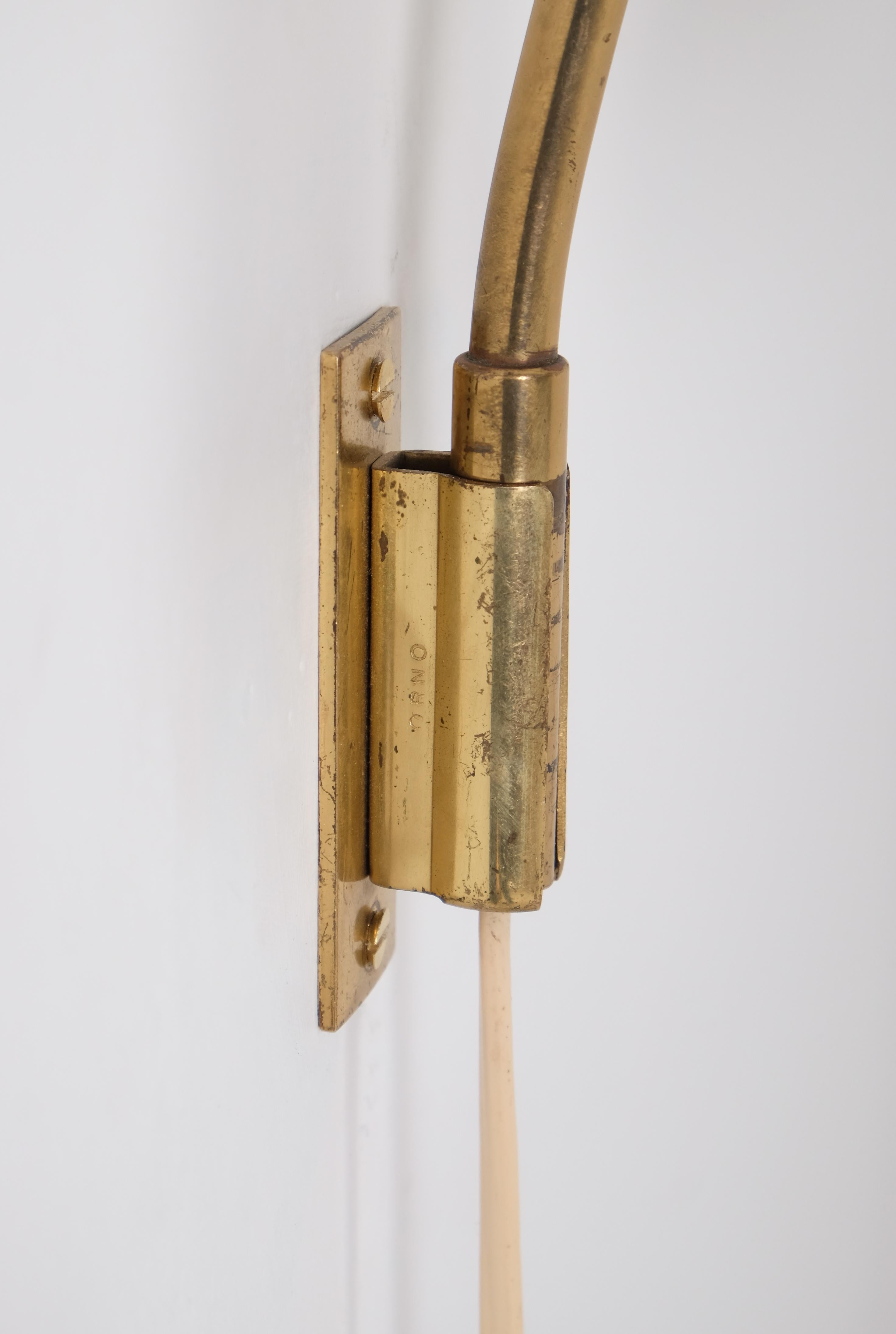 Pareja de apliques Lisa Johansson-Papé de Orno, años 50 mediados del siglo XX en venta