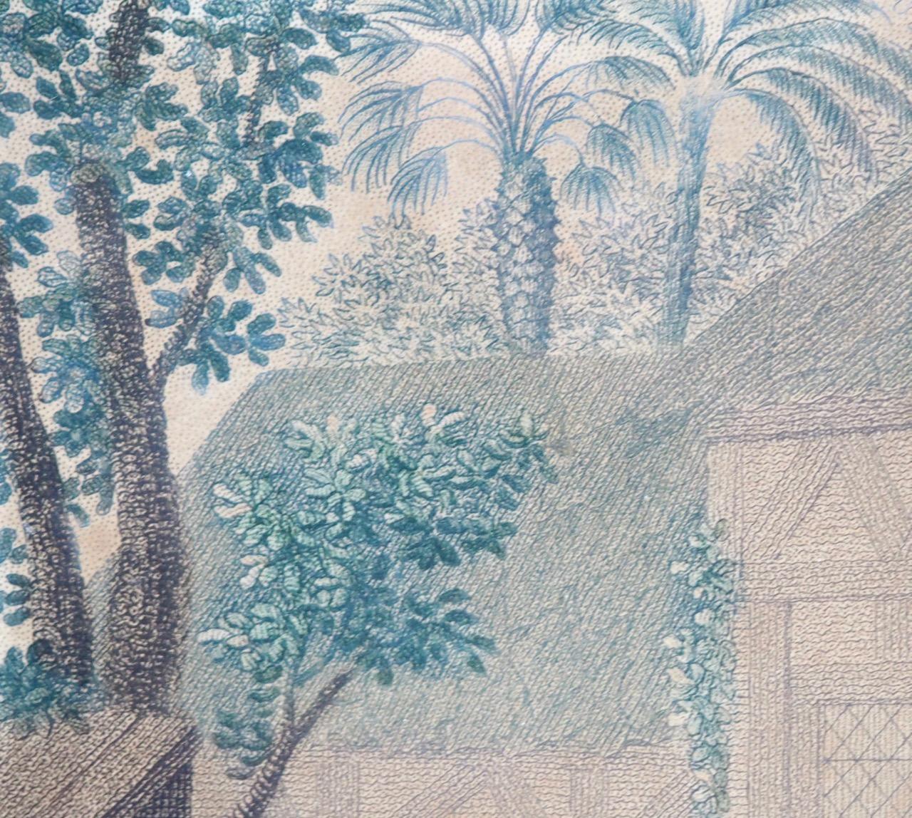 Paire de lithographies des îles vierges, 19ème siècle en vente 1