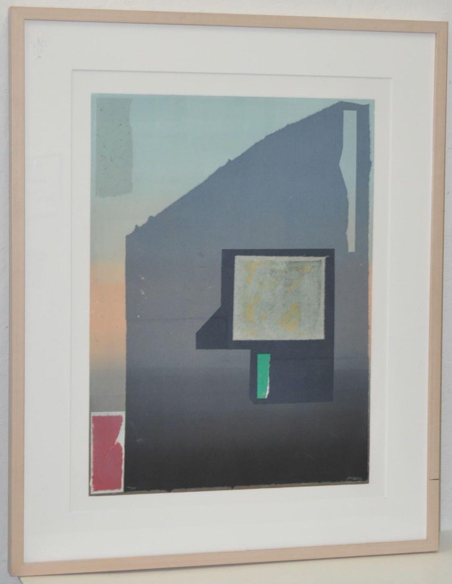 Moderno Coppia di litografie 