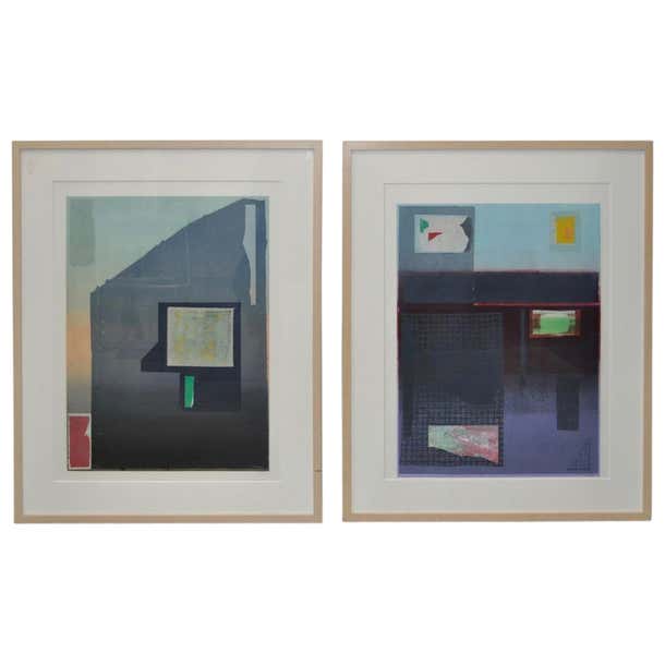 Robert Inman Pair of Lithographs