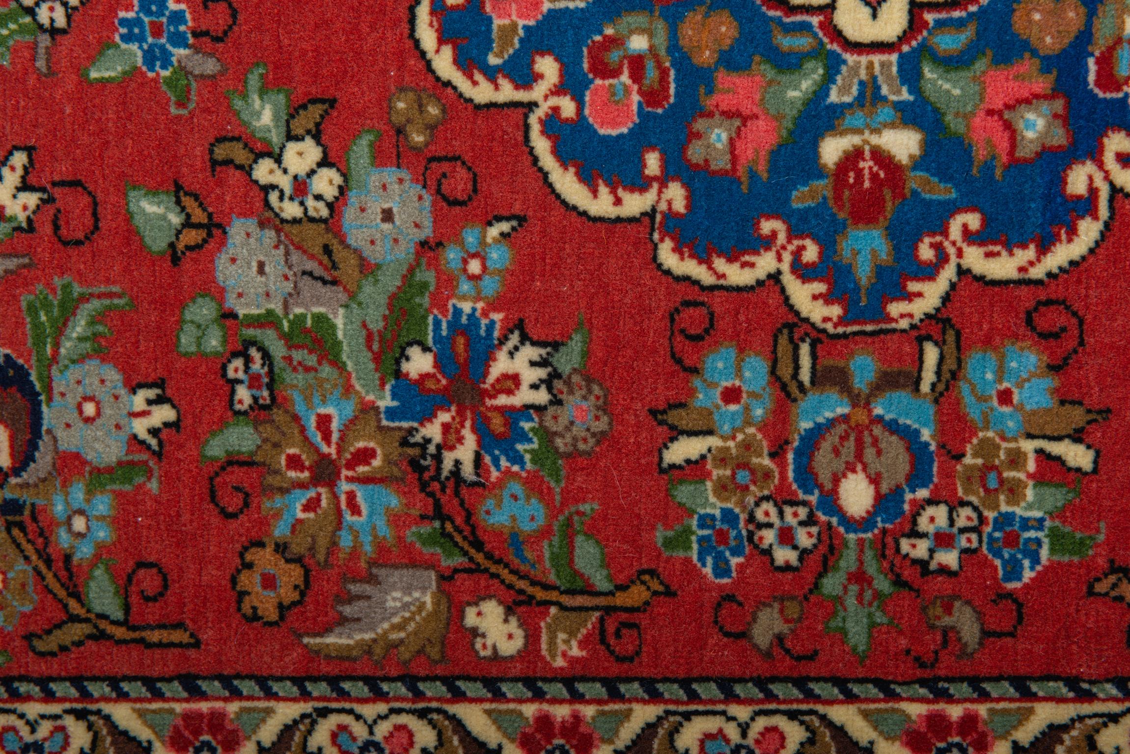 Pair of Little Indian Carpets For Sale 7
