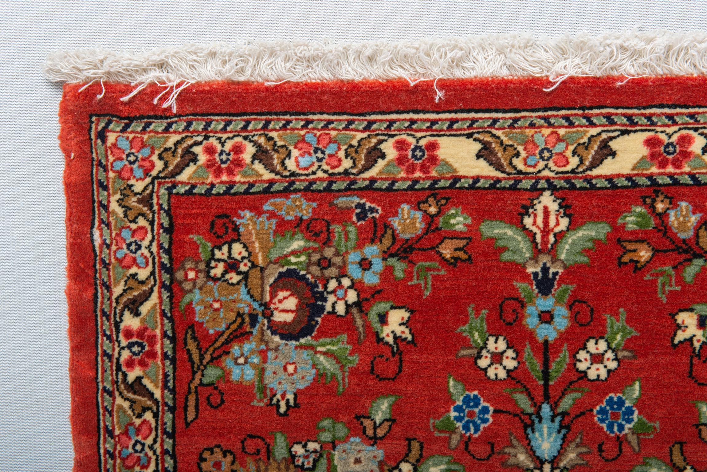 20th Century Pair of Little Indian Carpets For Sale