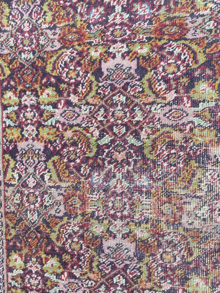 Bobyrug's Paar kleine indische Punjab Teppiche (Wolle) im Angebot