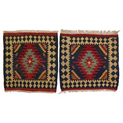 Pair of Little Kilim SHAHSAVAN