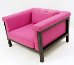 Coppia di poltrone "Livourne - série 800 luxe" di Jules Wabbes per Bullo