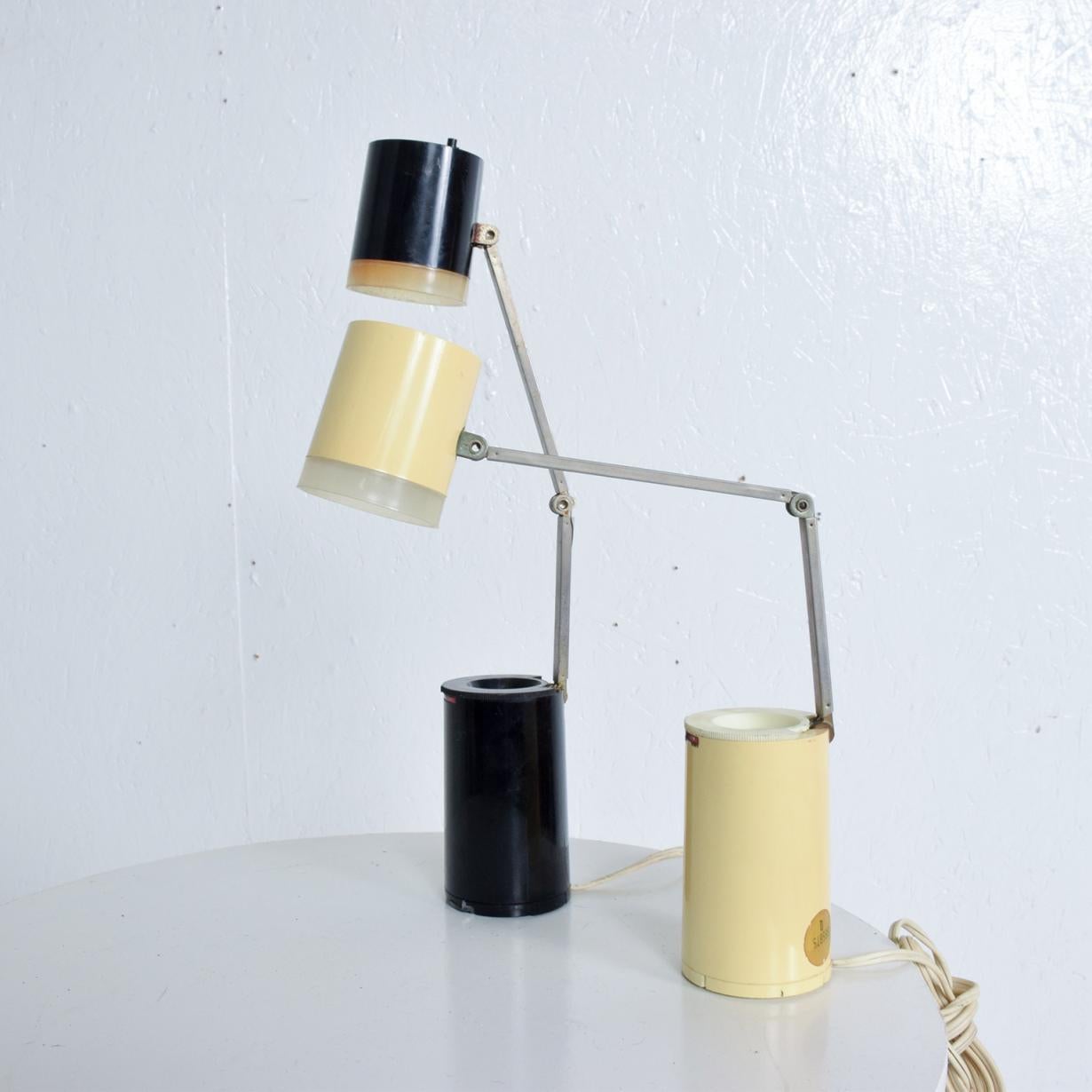 American Pair of Lloyds Task Table Lamps, Mid-Century Modern
