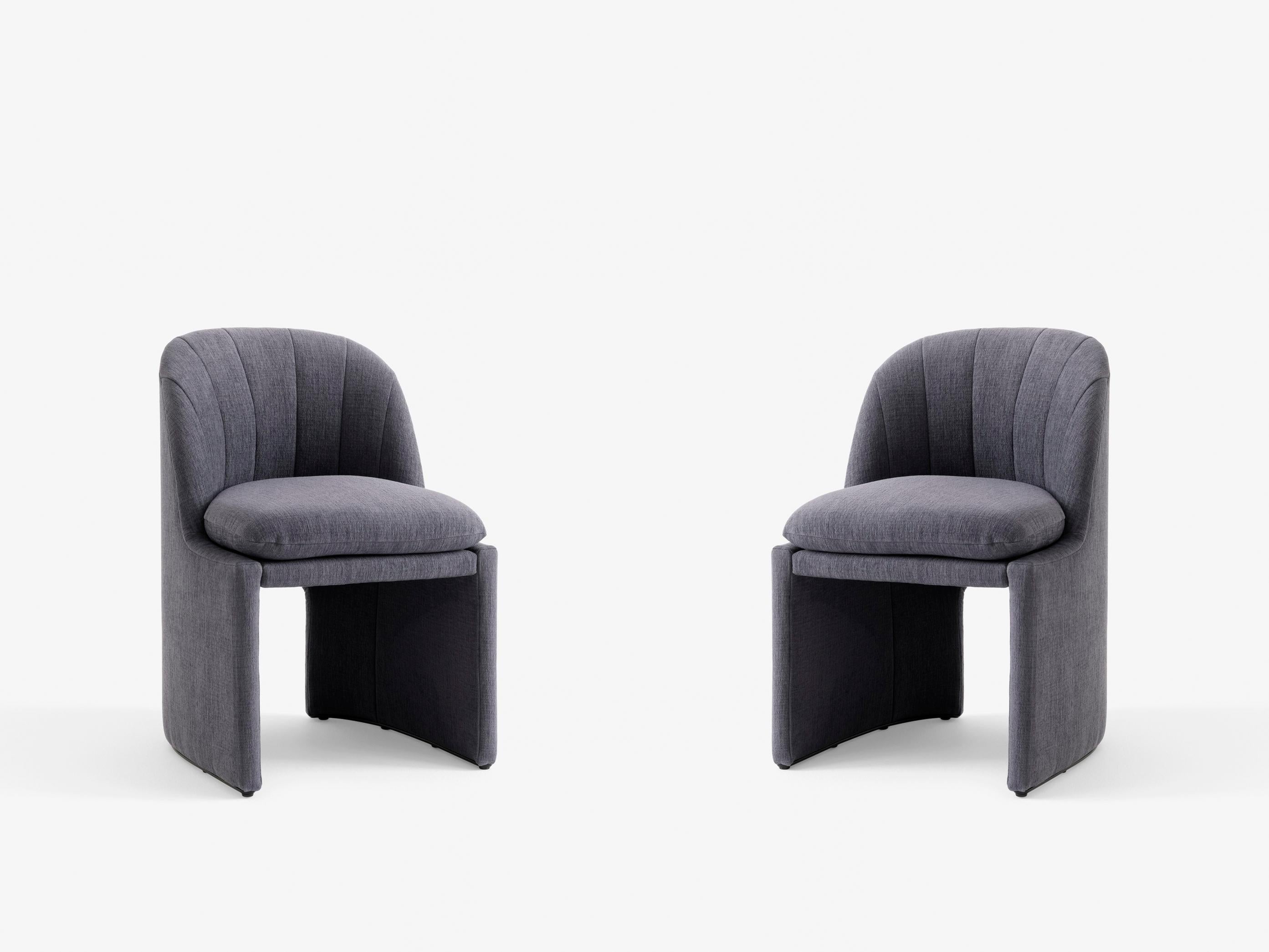 Pareja de sillas auxiliares Loafer SC106-Kvadrat/Cifrado0771-Space Copenhagen, &Tradition Escandinavo moderno en venta