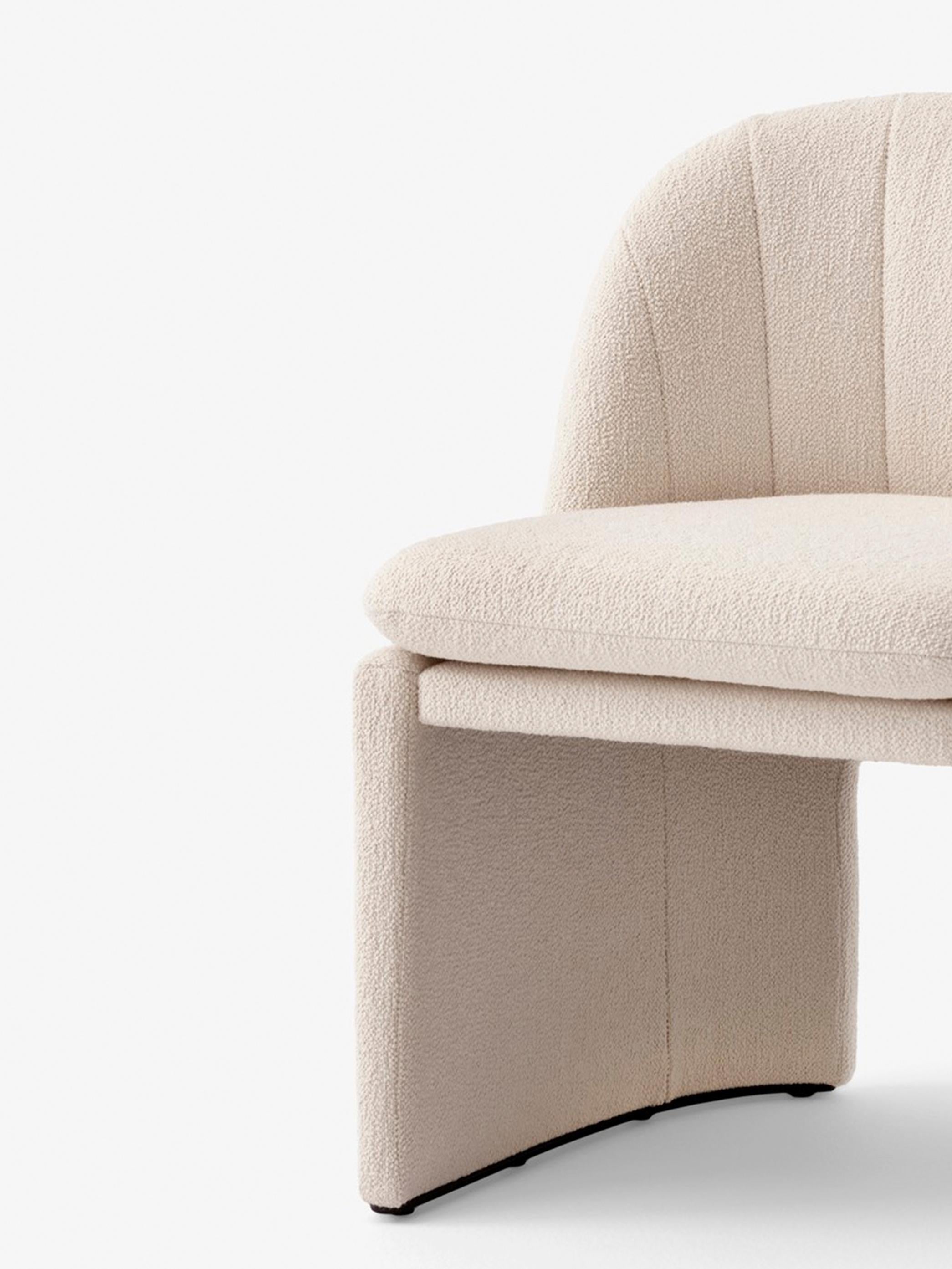 Lithuanian Pair of Loafer SC106 Side Chair-Nevotex/Barnum 24 by Space Copenhagen-&Tradition For Sale