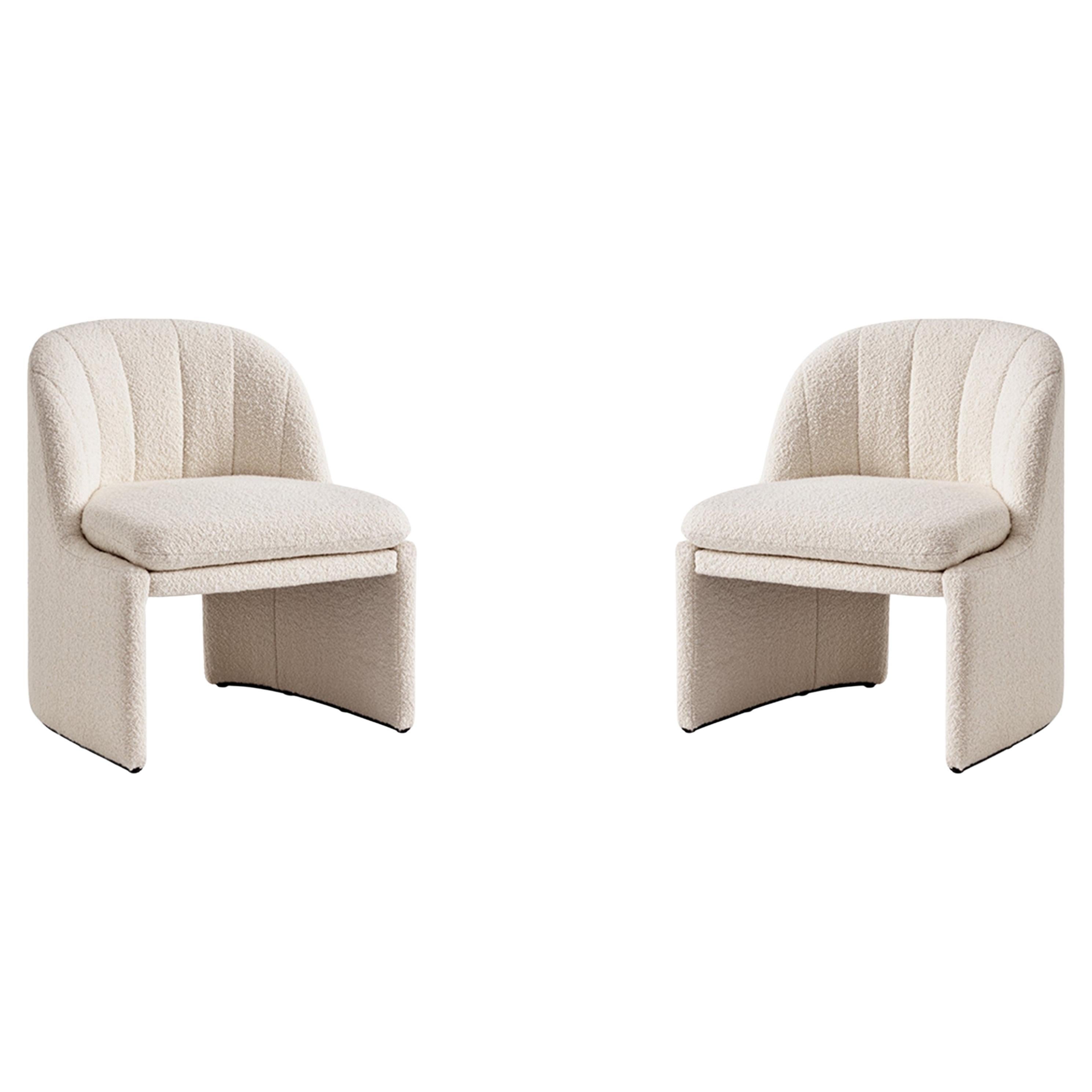 Paire de fauteuils club A107, Dedar -Karakorum 001 par Space Copenhagen pour AT&T