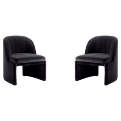 Coppia di Loafer SC107 Club Chair-Kvadrat/Gentle 0193-Space Copenhagen-&Tradition