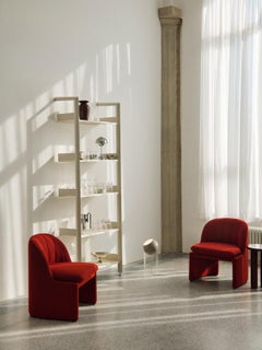 Pair of Loafer SC107 Club Chair-Kvadrat/Sisu 0655 by Space Copenhagen-&Tradition