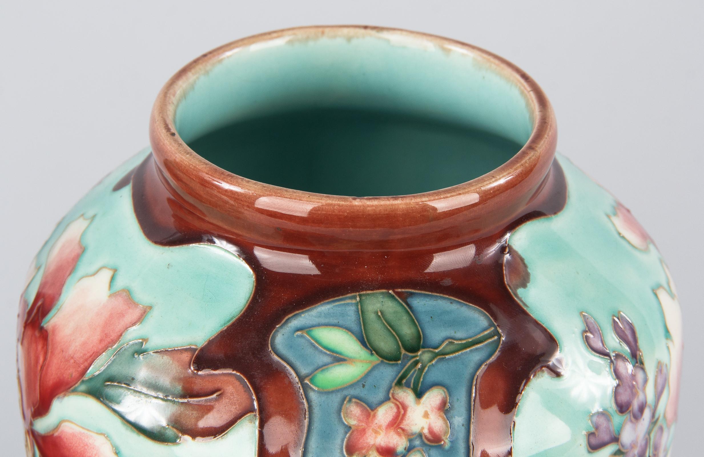 Pair of Longchamp Majolica Ceramic Vases, 1900s 11