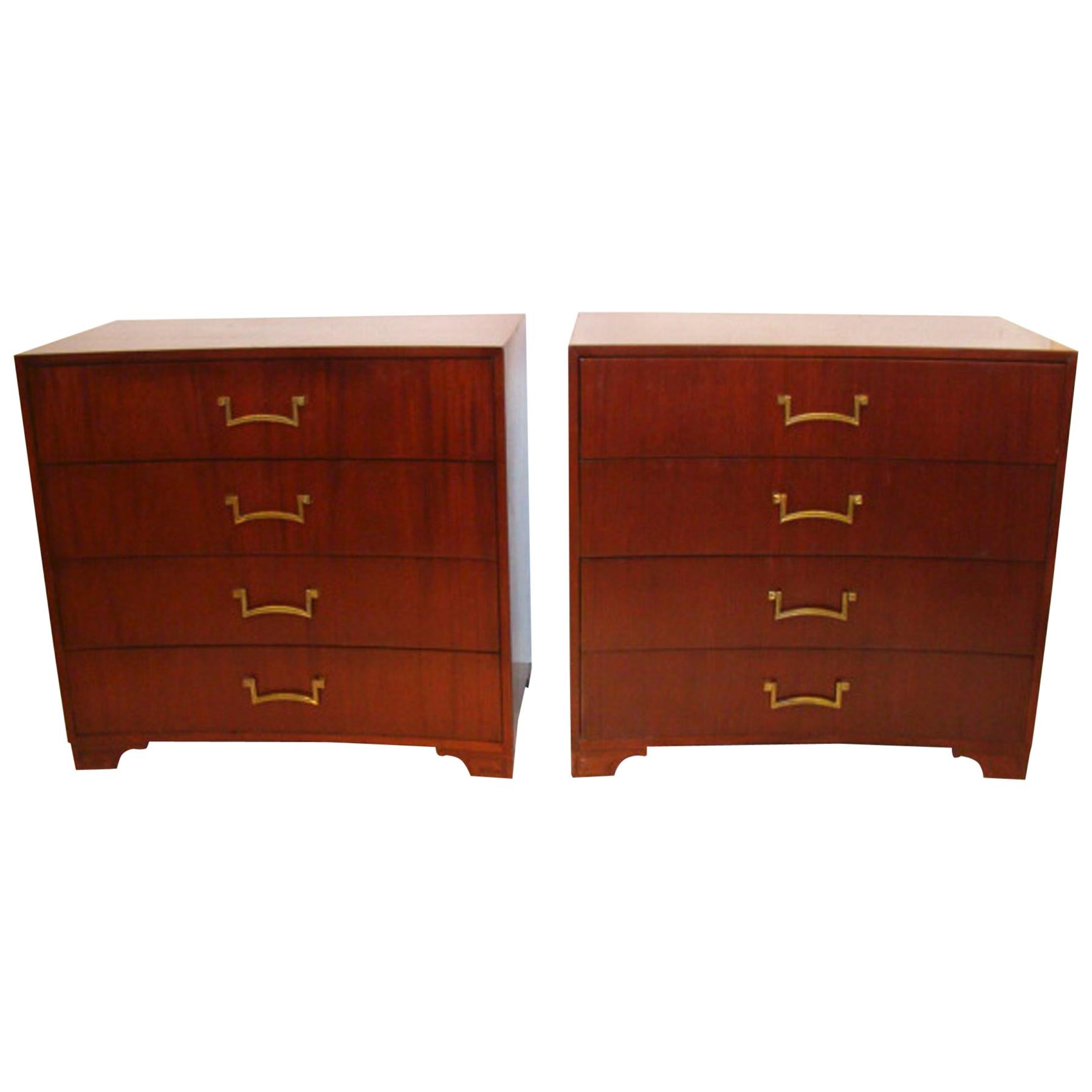 Pair of Lorin Jackson Grosfeld House Chests, 1940s For Sale