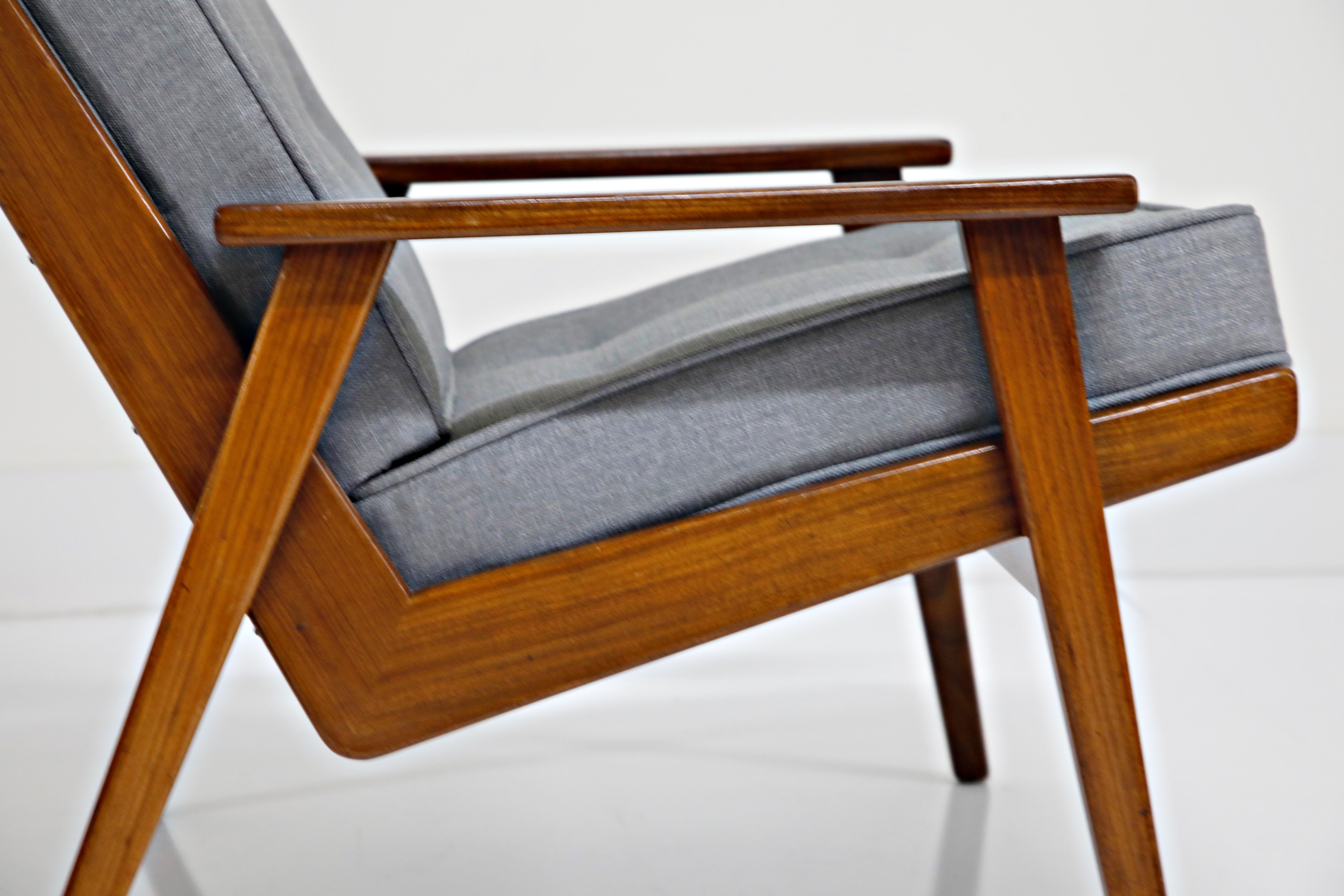 Pair of Lotus Chairs by Robert Parry for Gelderland, Denmark 1950s, Restored 5