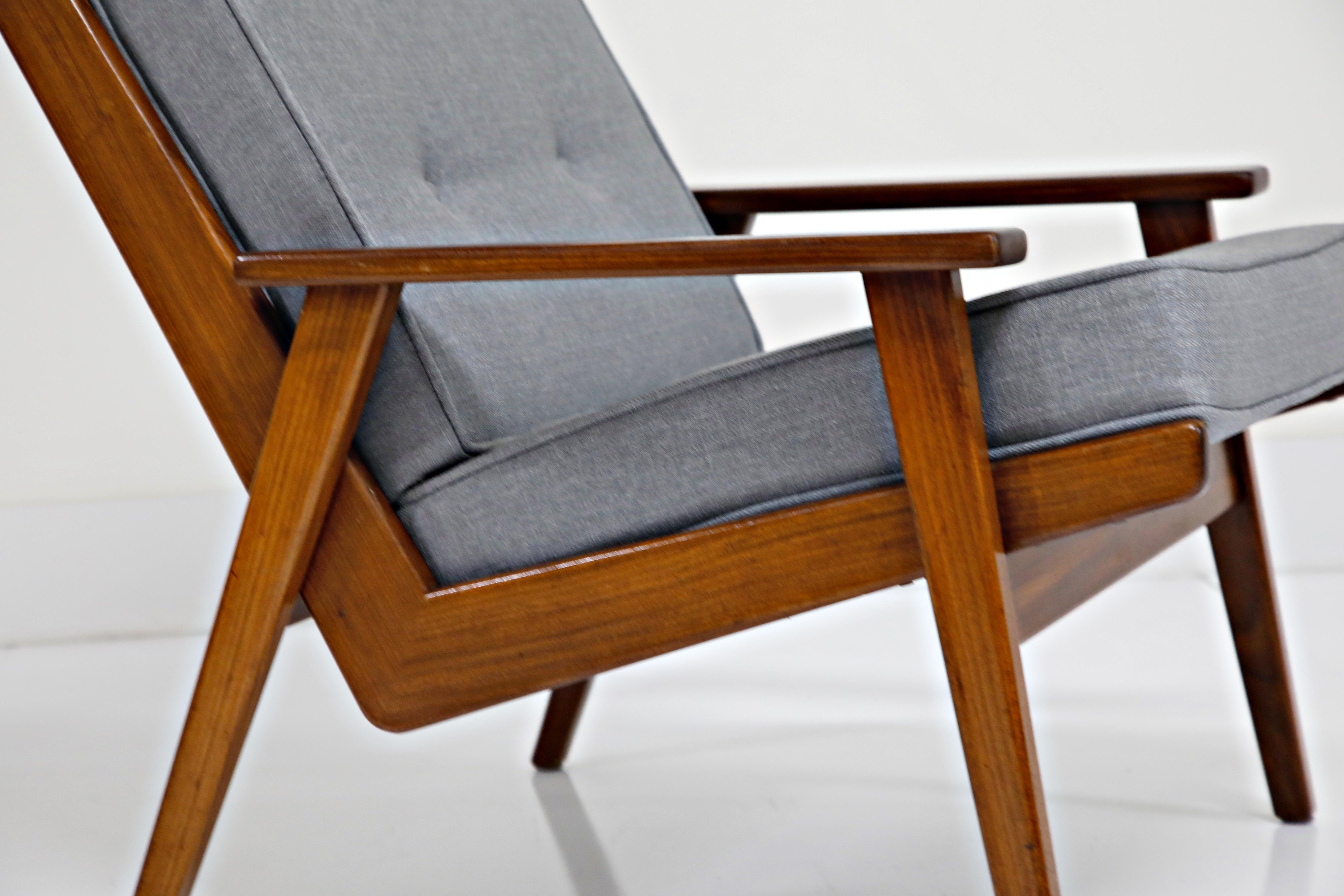 Pair of Lotus Chairs by Robert Parry for Gelderland, Denmark 1950s, Restored 6