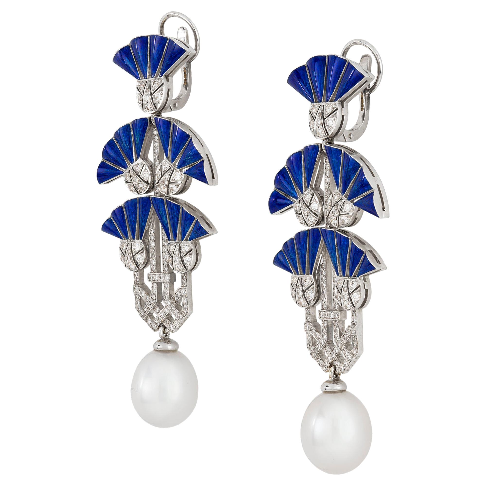 Pair of Lotus Earrings by Ilgiz F