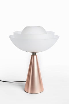 Pair of Lotus Table Lamps by Mason Editions
