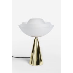 Pair of Lotus Table Lamps by Mason Editions