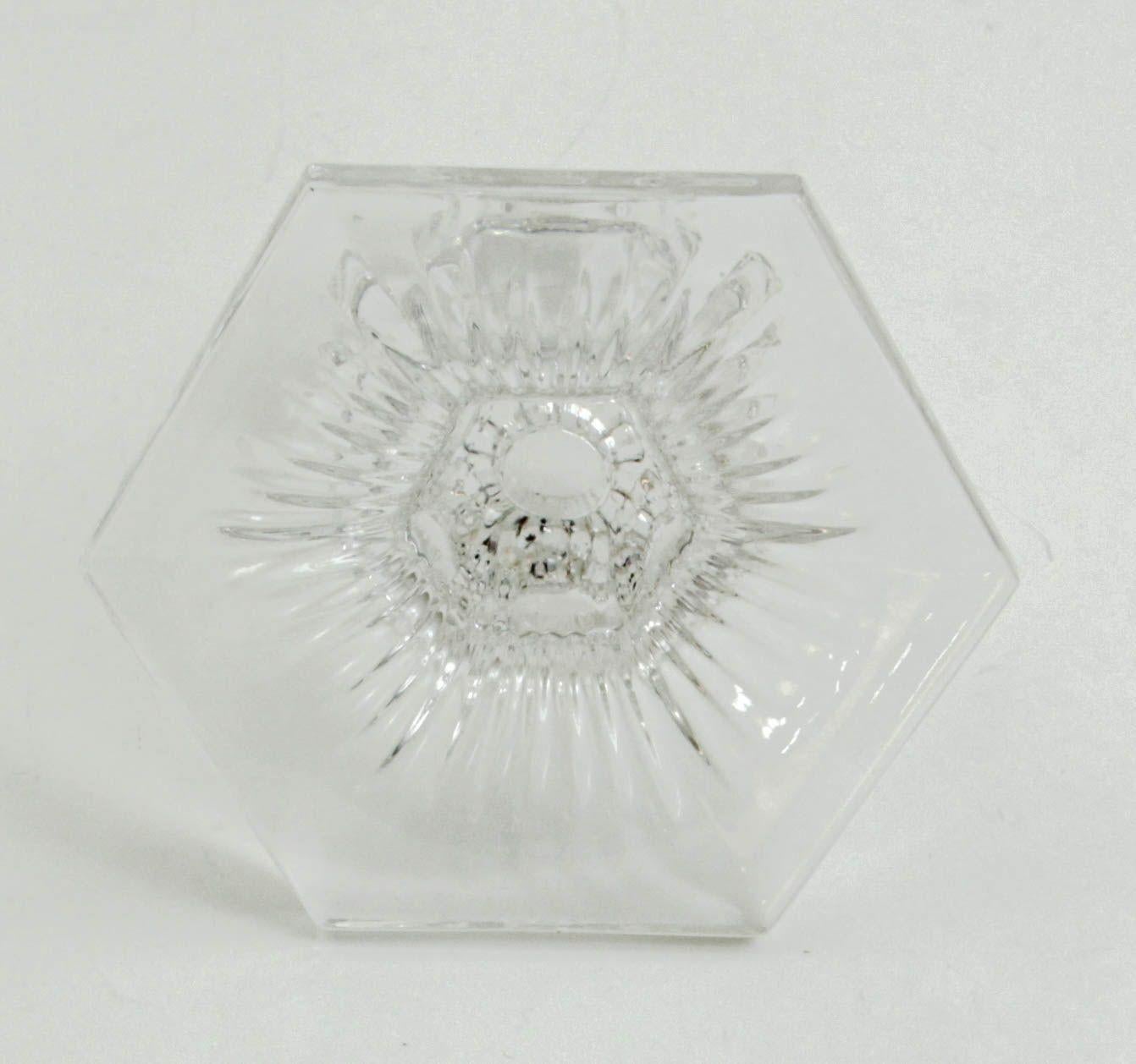 Paire de Louis Comfort Tiffany & Co. Chandeliers cristal clair en vente 4