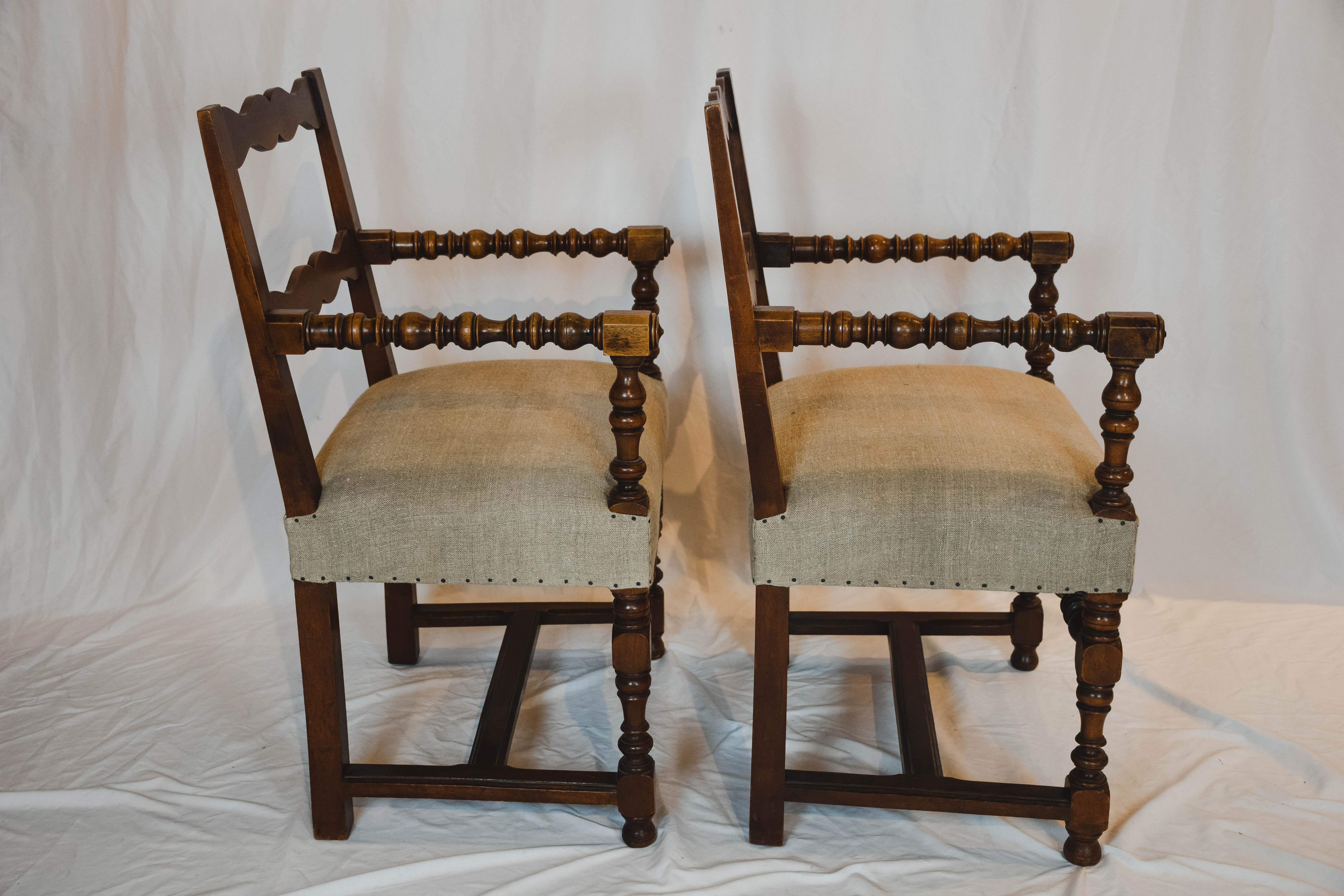 19th Century Pair of Napoleon III Chairs