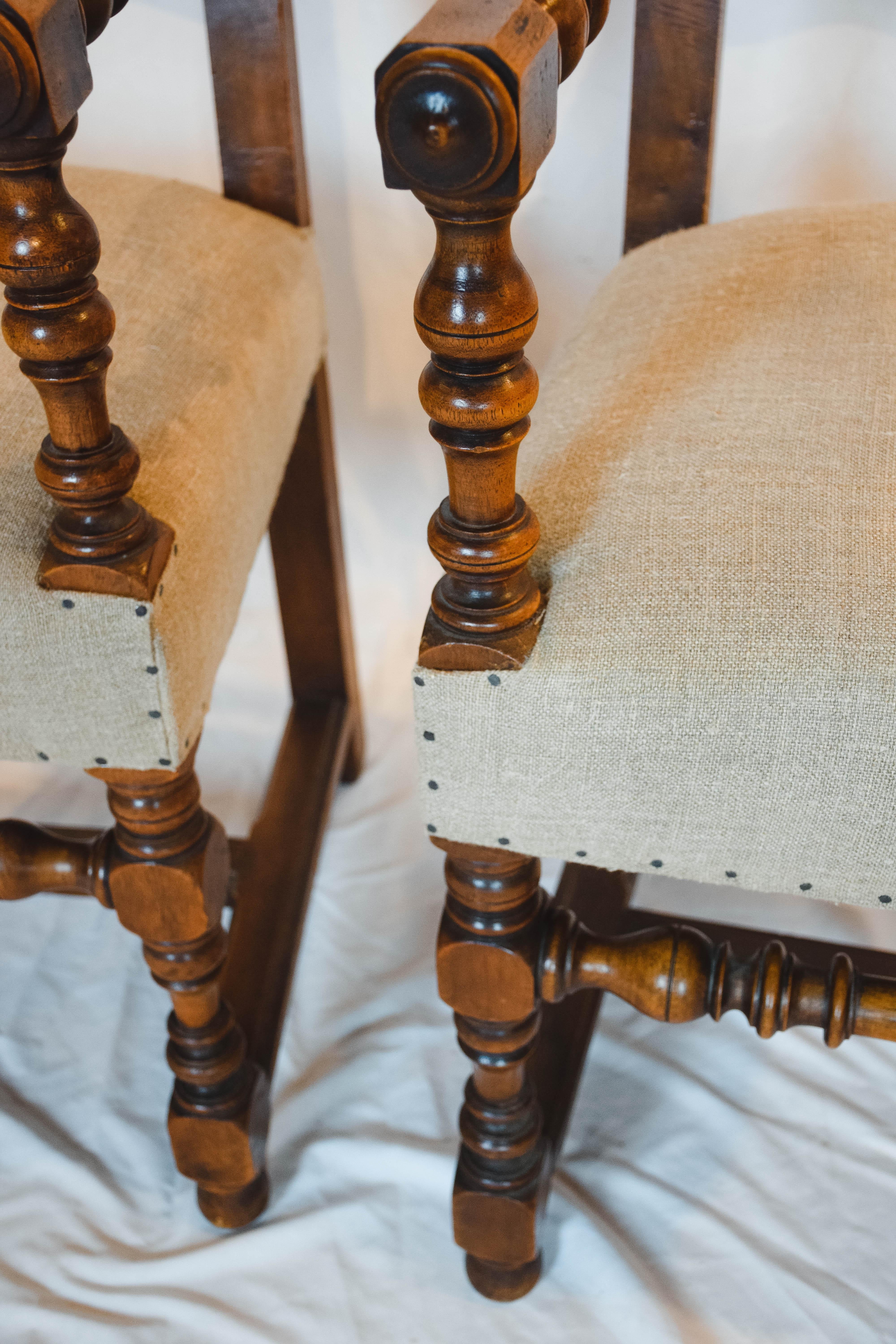 Pair of Napoleon III Chairs 3