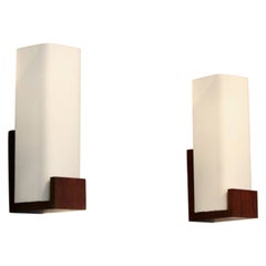 Coppia di lampade da parete "Auray" di Louis Kalff per Philips, anni '50