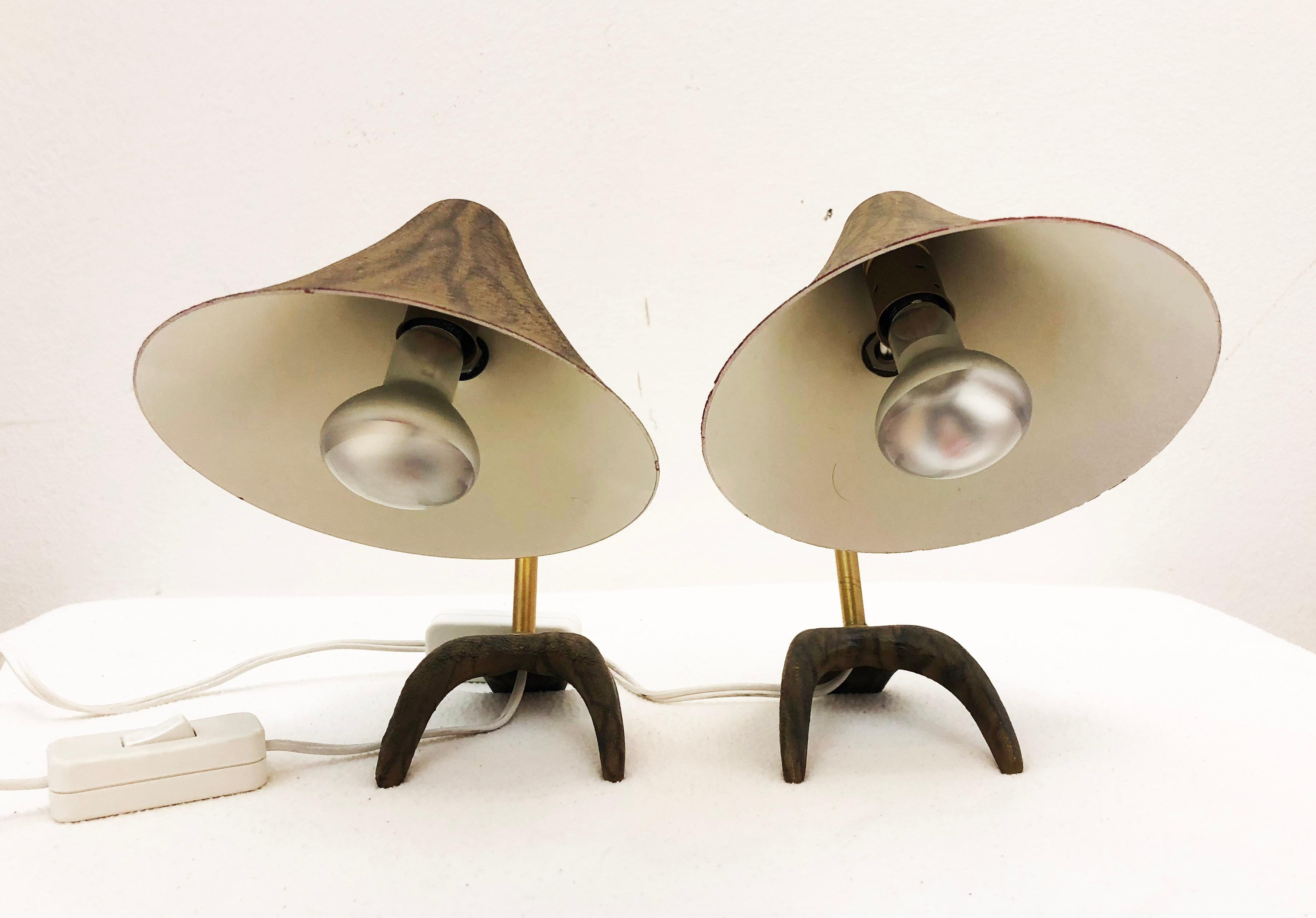 Pair of Louis Kalff Crane Feet Table Lamp for Philips For Sale 2