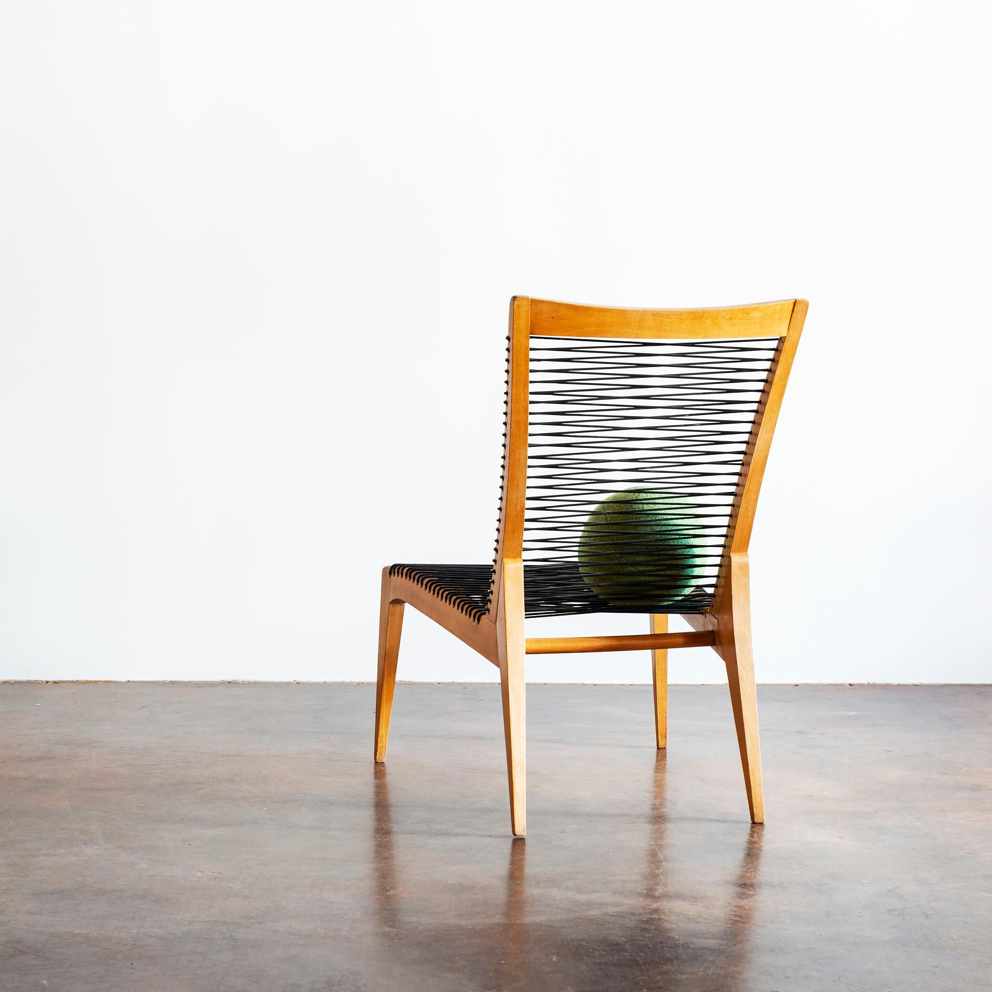 Paar Louis Sognot Lounge Chairs:: Frankreich:: 1950er Jahre im Zustand „Gut“ in Sylacauga, AL