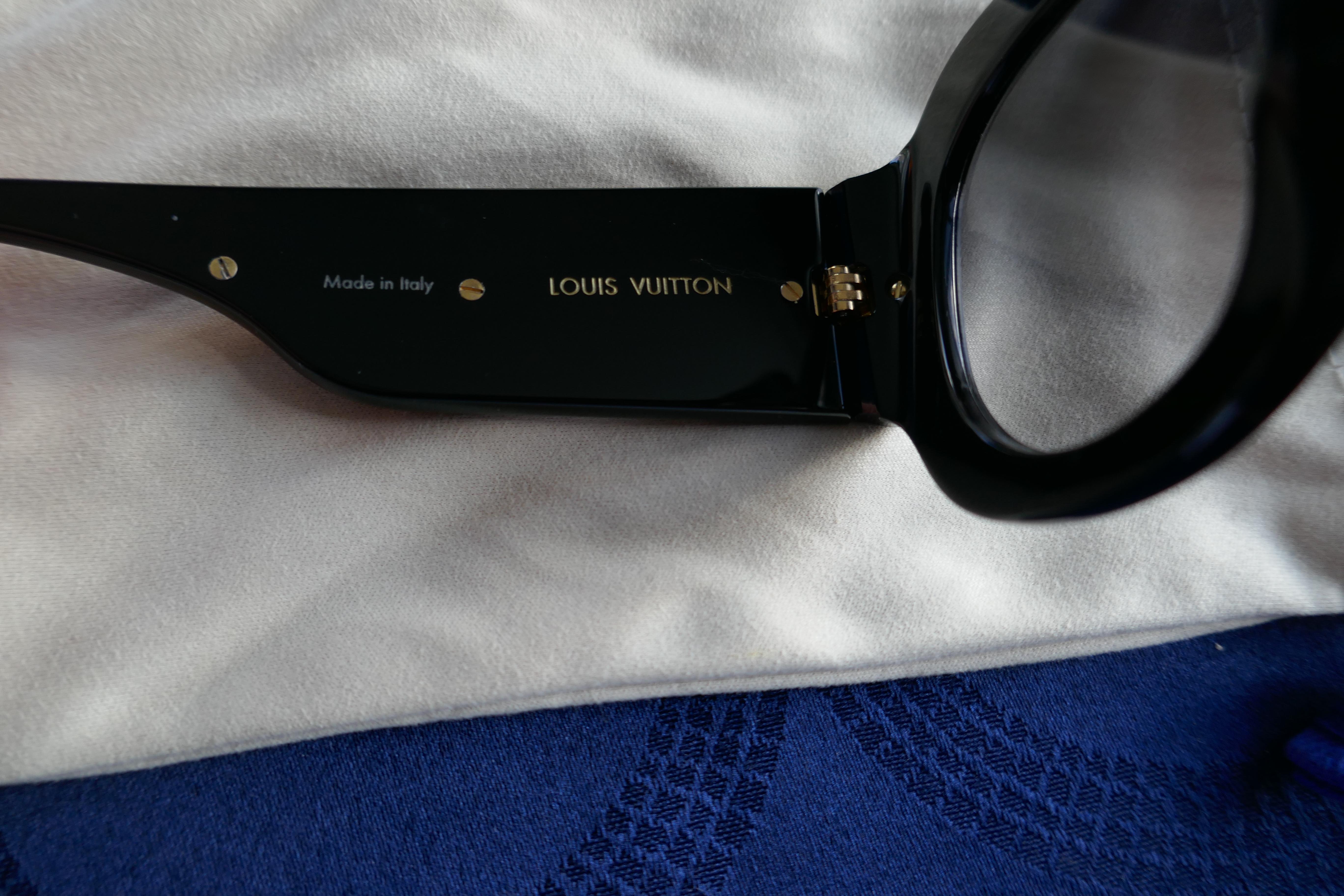 Pair of Louis Vuitton Paris Texas Sunshades Authentic With Receipt Case Box Etc In Excellent Condition In Chillerton, Isle of Wight