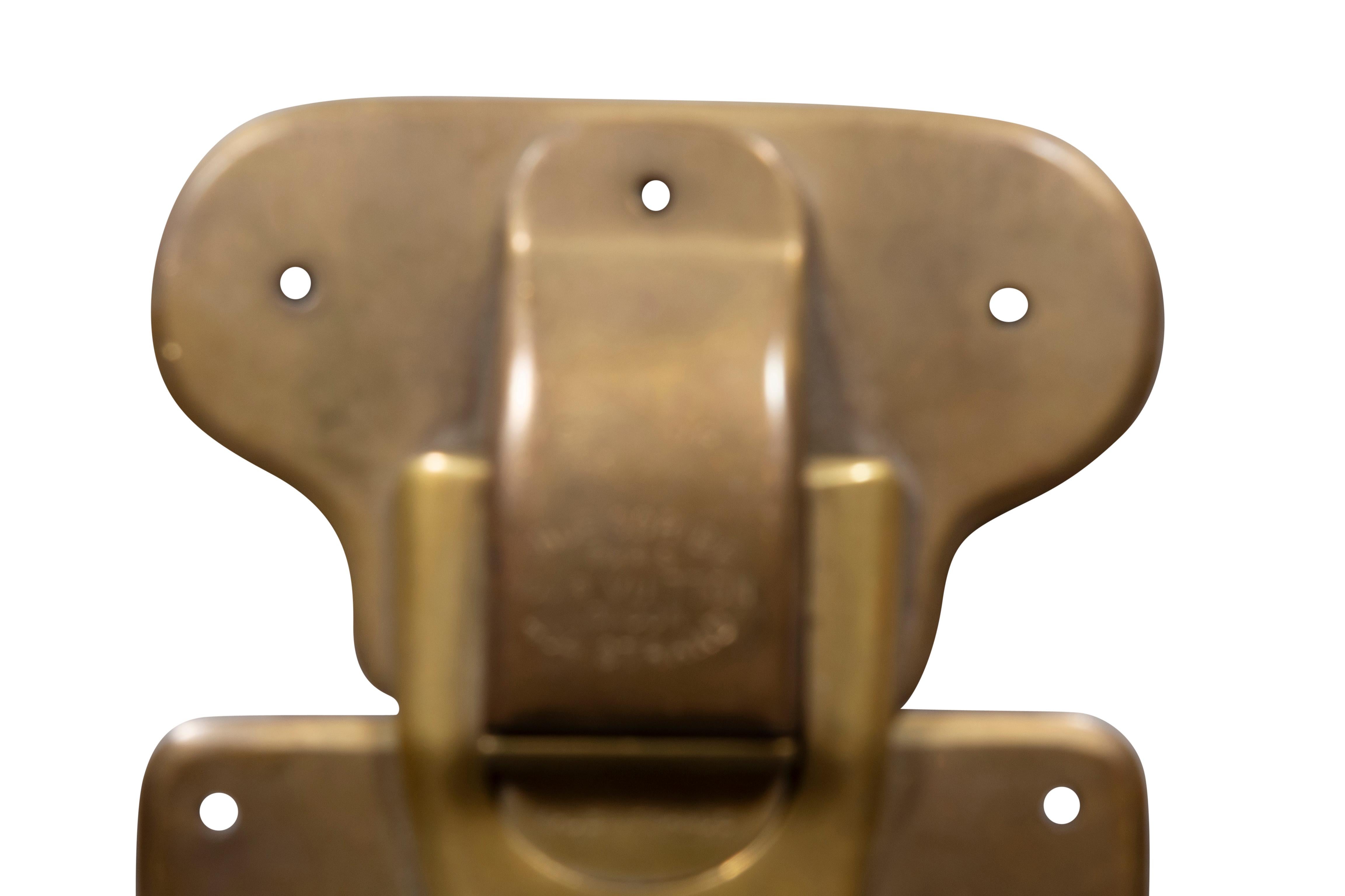 20th Century Pair Of Louis Vuitton Steamer Trunk Locks