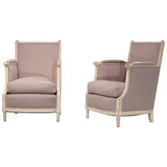Pair of Louis XIV Bergeres