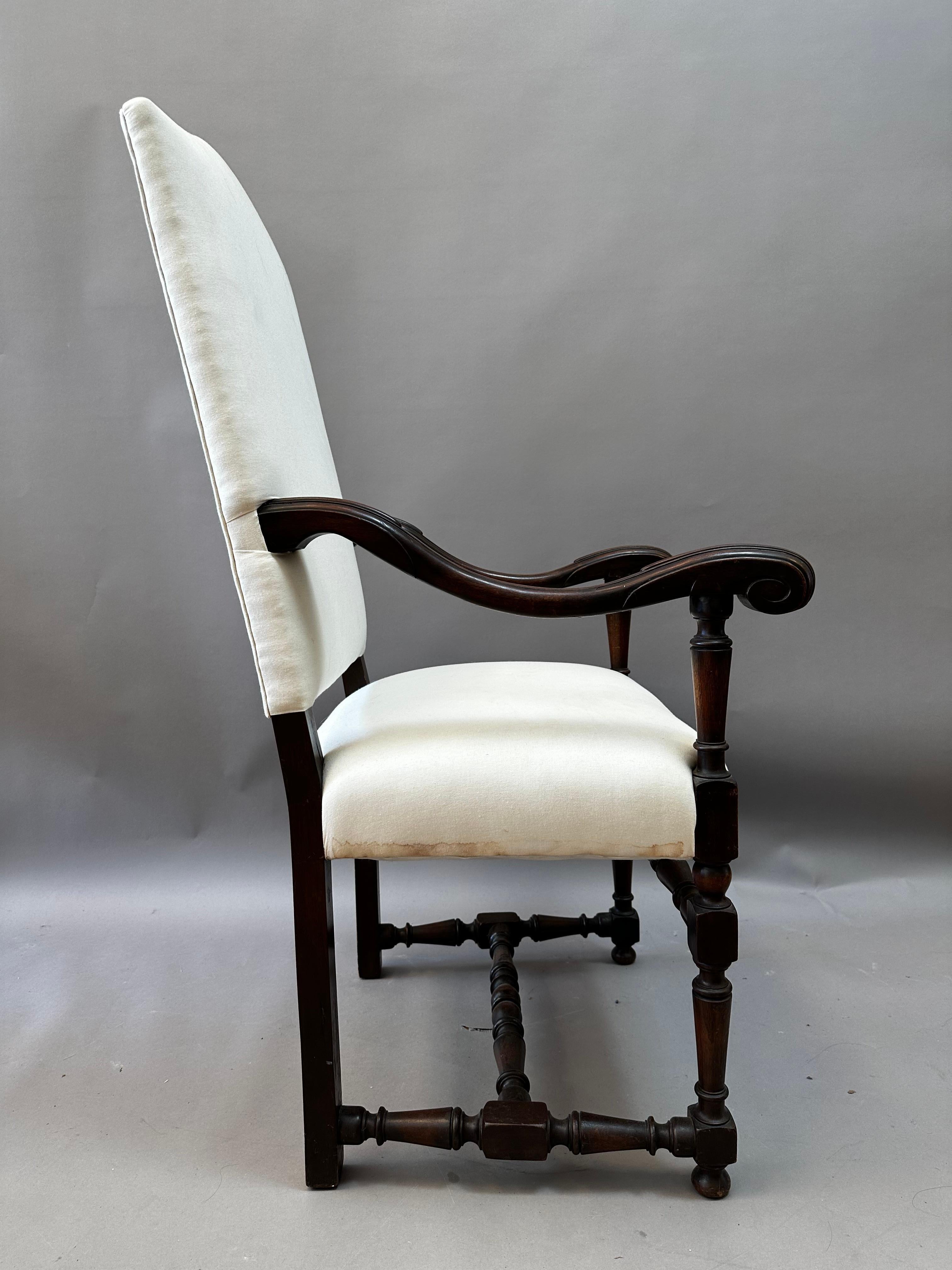 Paar Sessel aus der Louis XIV.-Periode des 17. Jahrhunderts im Angebot 2