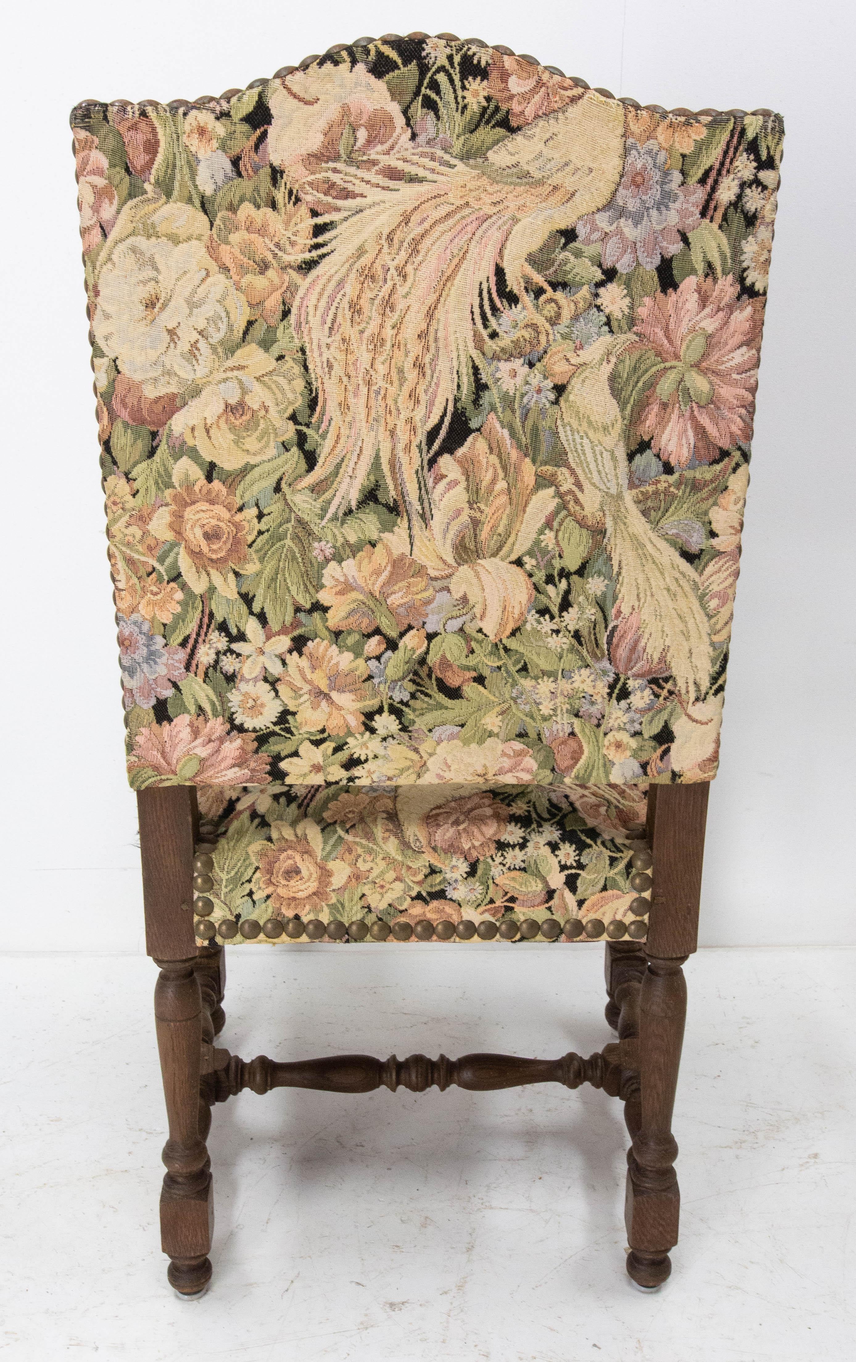 Pair of Louis XIV Revival Armchairs French, Late 19th Century to Recover For Sale 3