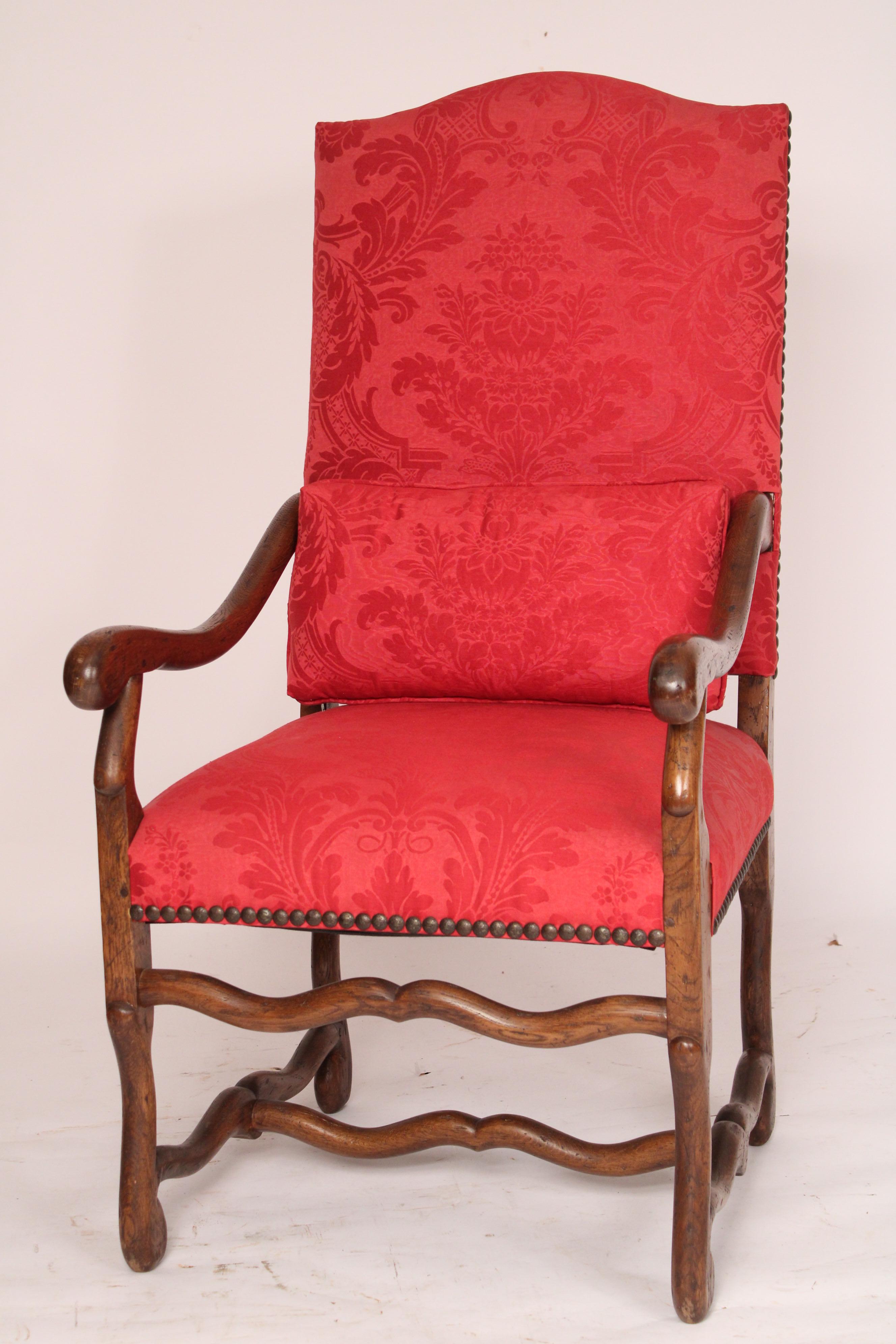 Pair of Louis XIV style Armchairs In Good Condition In Laguna Beach, CA