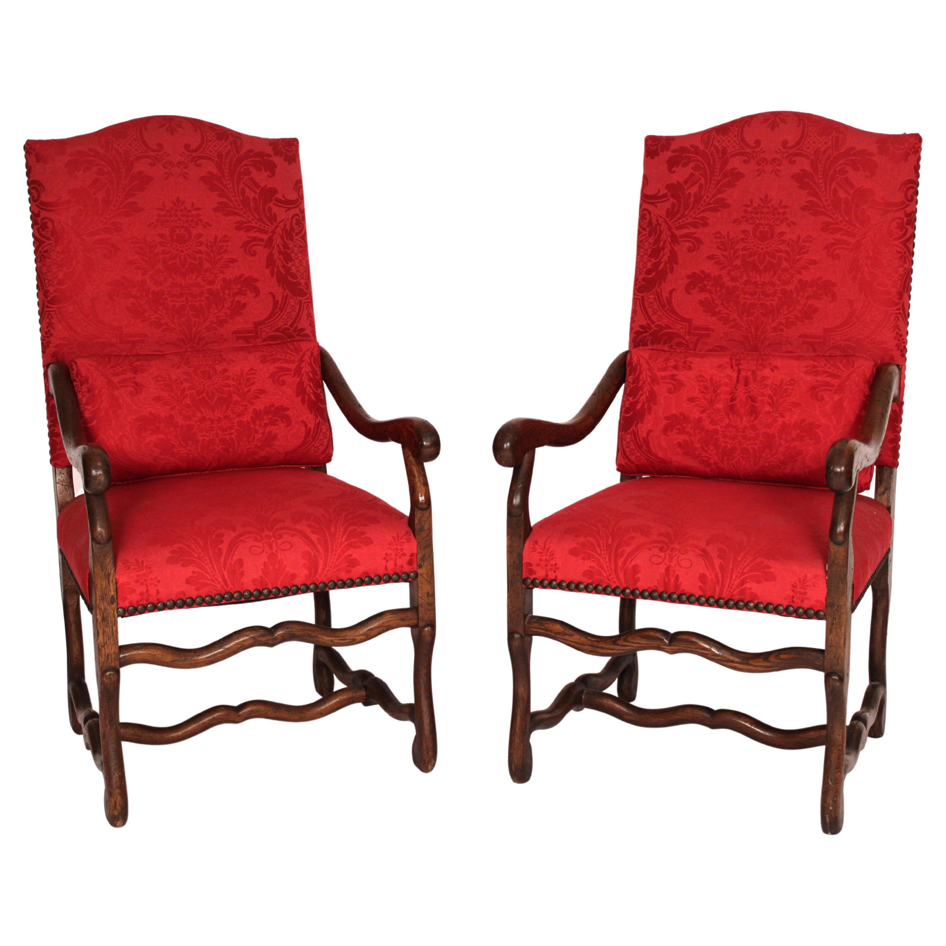 Pair of Louis XIV style Armchairs