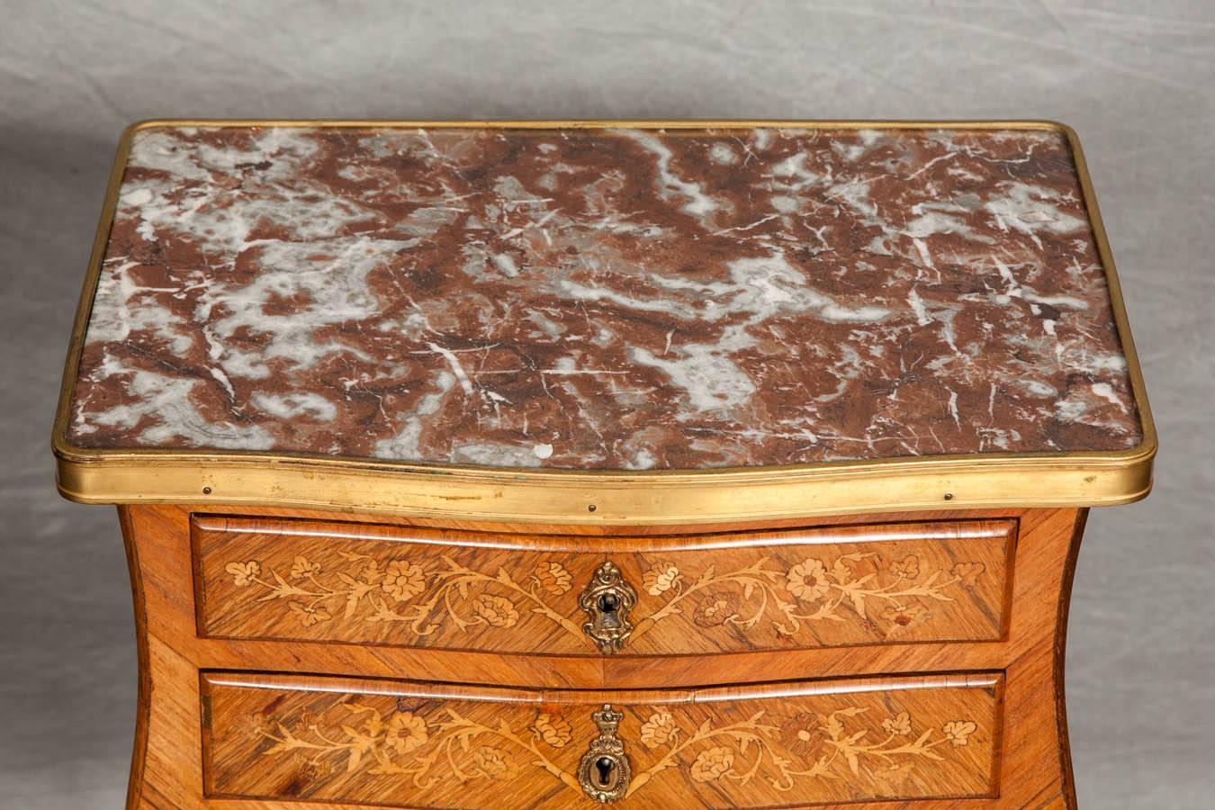 Pair of Louis XIV Style Side Tables In Good Condition For Sale In Brighton, Sussex