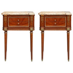 Pair of Louis XIV Style Two Drawer Chests
