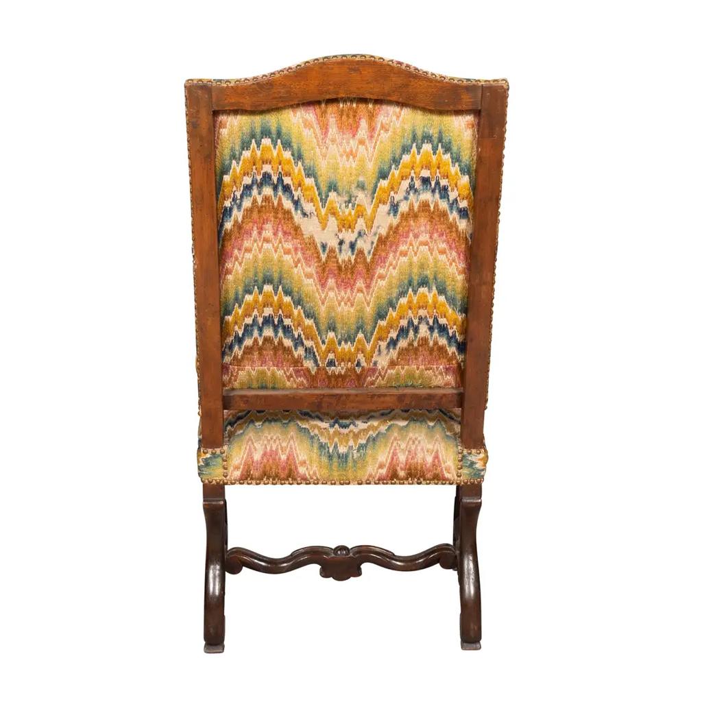 Pareja de sillones Luis XIV de nogal en venta 4