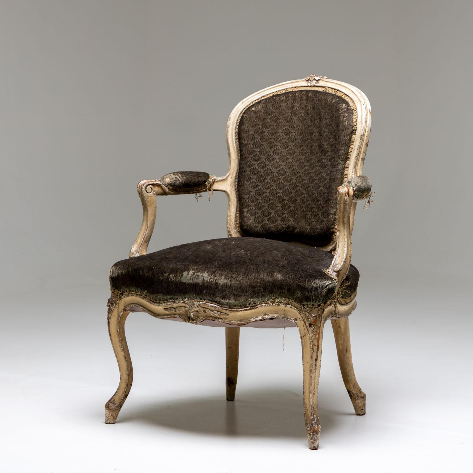 Paar Louis XV-Sessel (Französisch) im Angebot