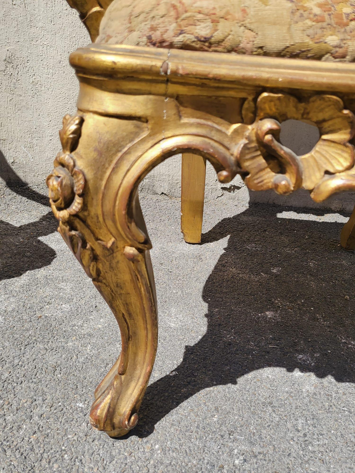 Paar Louis XV.-Sessel, Venedig, spätes 19. und frühes 20. Jahrhundert im Angebot 6