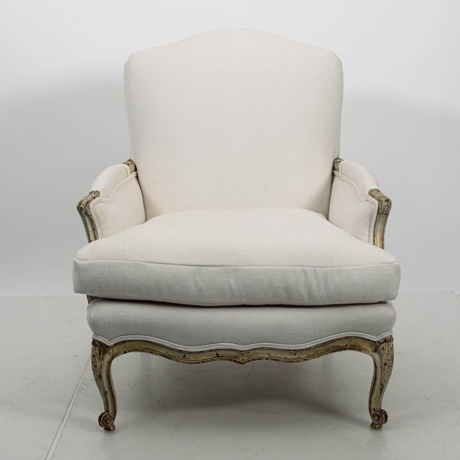 Late 18th Century Pair of Louis XV Bergère Chairs