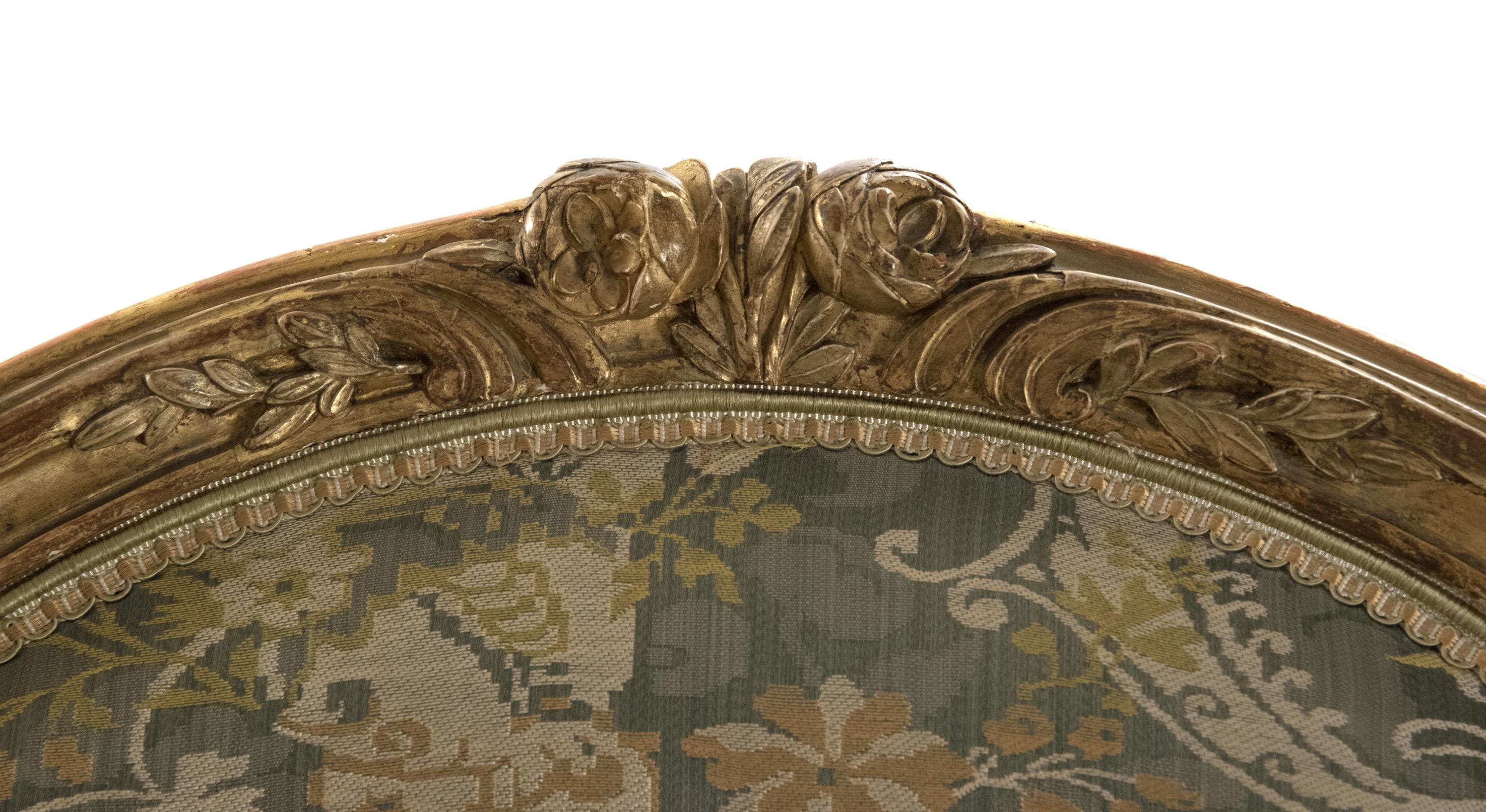 Pair of Louis XV Carved Giltwood Fauteuils In Good Condition In Salt Lake City, UT