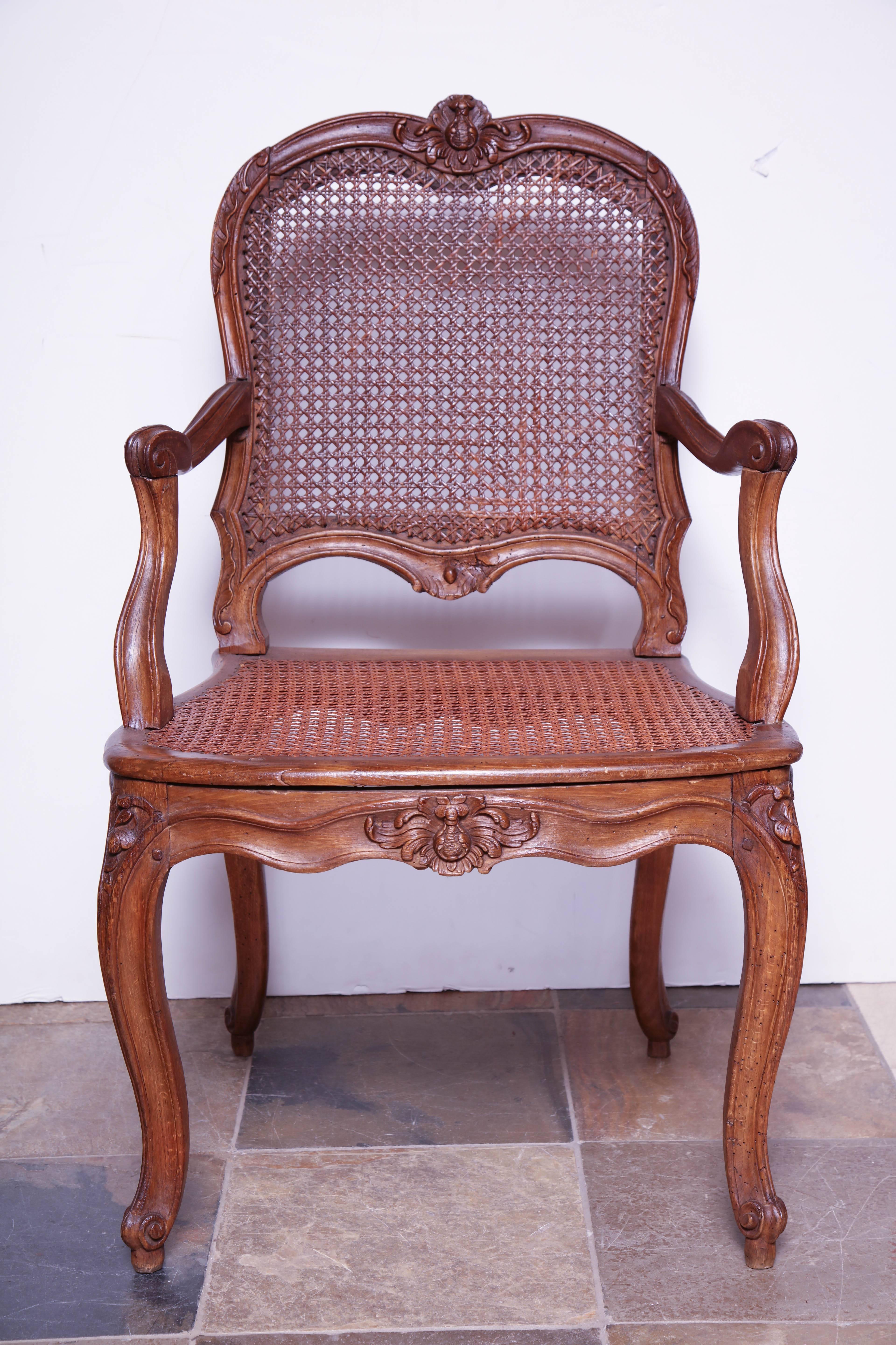 Pair of Louis XV Fauteuil's In Good Condition In Westwood, NJ