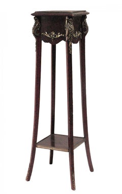 Pair of Louis XV Mahogany Pedestals